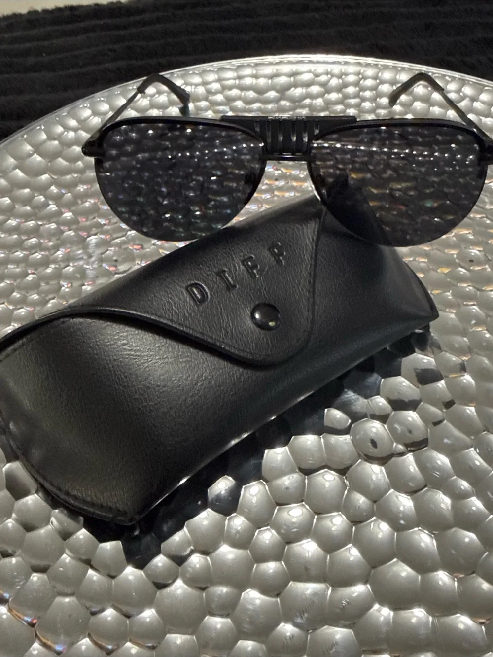 Diff Eyewear Darth Vader Aviators 2.0 -    63 13 145 - NWOT